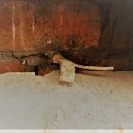 Corroded Fishtail Wall Tie