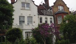 Property prior to repairs and facade restoration