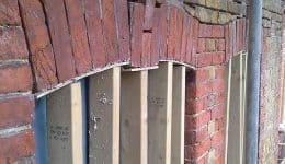 Brick arch supports