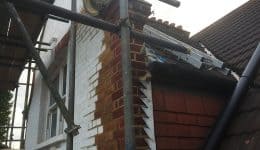 Image shows small section of facade that has been tinted.