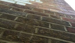 Brick and mortar colour matched