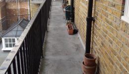 Walkway Repair at Old Fire Station Hammersmith