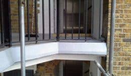 Repair of concrete balcony