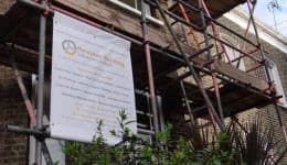 bay-window-scaffolded-to-for-quick-access