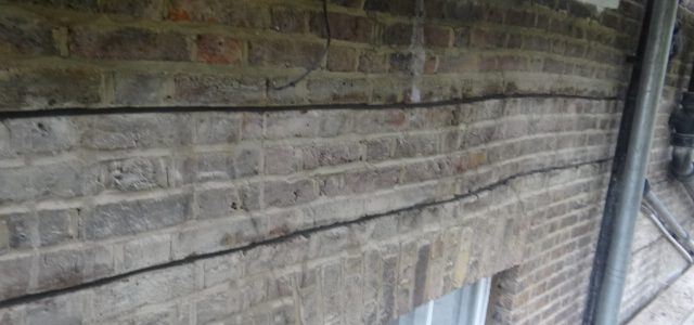 Bowing Masonry London | Newman's - Structural Repair Specialists Bowing Masonry London