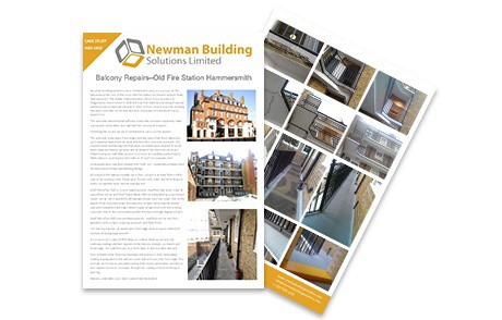 Case Study - Old Fire Station Hammersmith | Newman's - Structural Repair Specialists Case Study - Old Fire Station Hammersmith