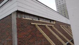 partial collapse of masonry