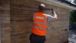 Structural Repairs Underway