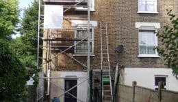during-lintel-repairs-south-east-london