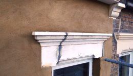 lintel ready for repainting