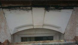 restored- lintel