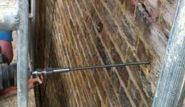 installing masonry-beams and lateral restraint ties