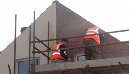 helical lintel reinforcement-underway