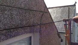 slots-being-sprayed-with-water-to-flush-all-dust