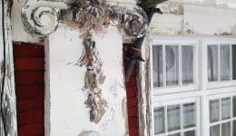 Stone cleaning - Paint removal