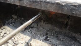 lateral restraint tie-in-wall