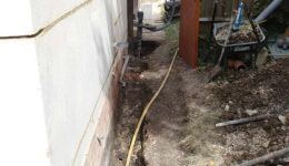 trench-dug-for-shire-pile-installation