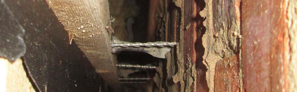 Wall Tie Replacement Header | Newman's - Structural Repair Specialists Wall Tie Replacement Header Image