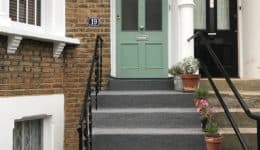 Completed step repairs