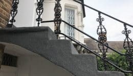 Repairs to concrete steps