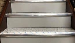 communal staircase repaired using Polyac RAPID system