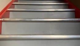 communal staircase repaired using Polyac RAPID system