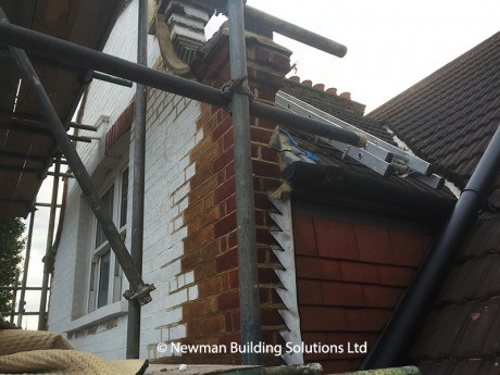 Part Tinted Brick Facade Part Tinted Brick Facade