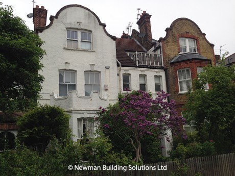 Property Prior to Repairs and Facade Restoration