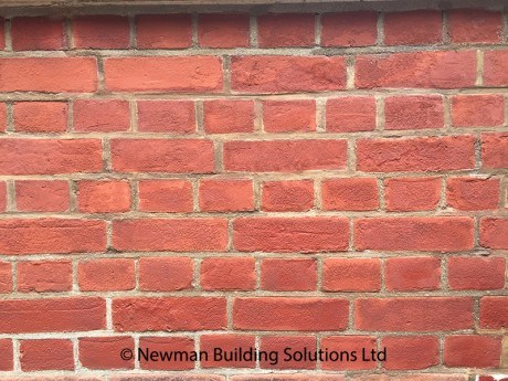 Close Up of Restored Bricks Close Up of Restored Bricks